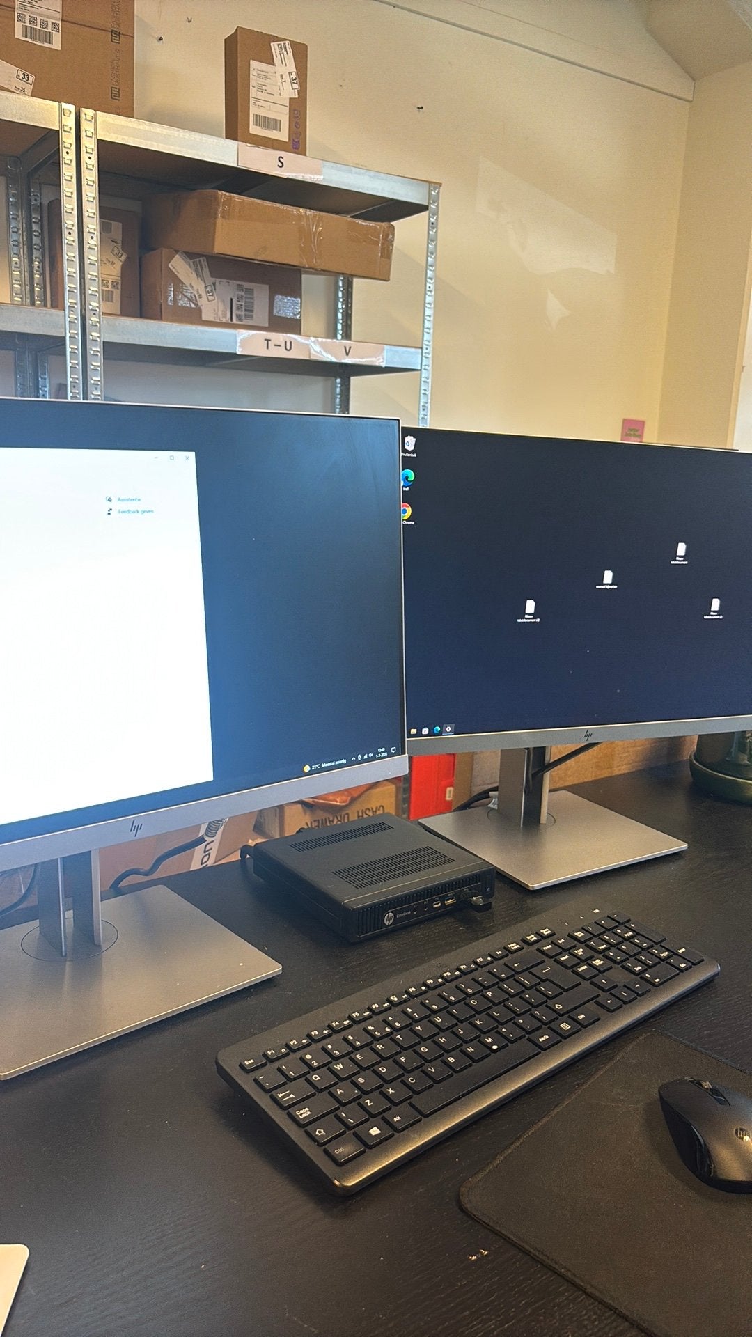 HP E233 Full HD monitor 23 inch - 2 stuks, Computers en Software, Monitoren, Zo goed als nieuw, 60 Hz of minder, DisplayPort, HDMI