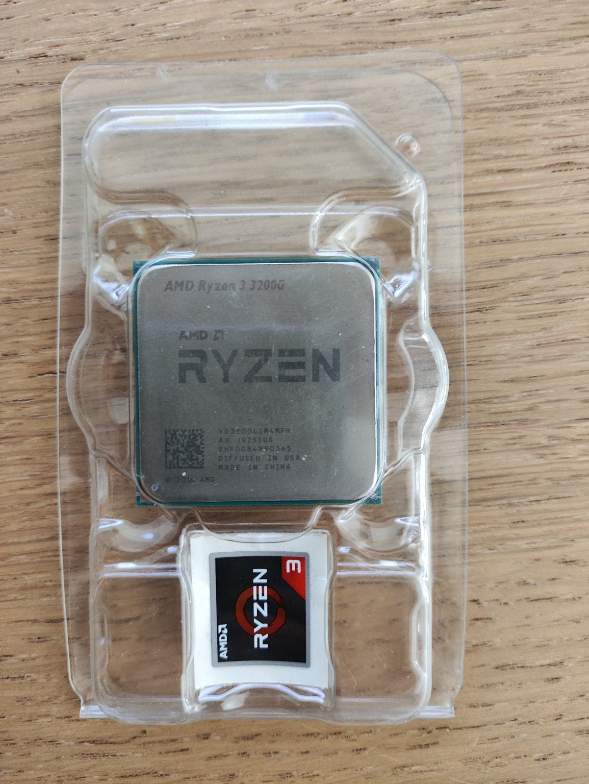 AMD Ryzen 3 3200G Processor (Tray), Gebruikt, 4-core, Ophalen of Verzenden, AM4