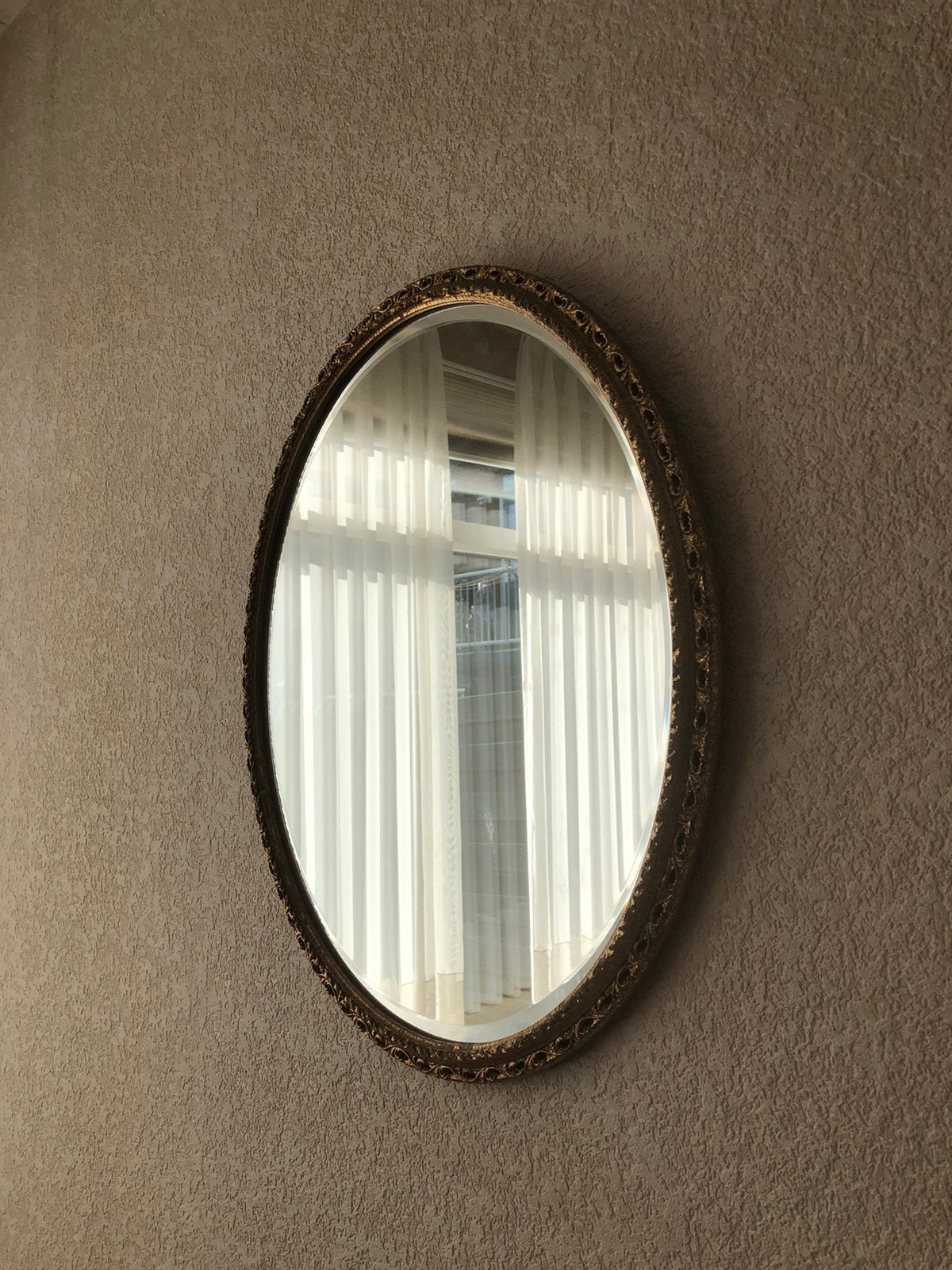 Ovale Pieterman spiegel 65 x 55 cm, Ophalen, Ovaal, 50 tot 100 cm, Minder dan 100 cm