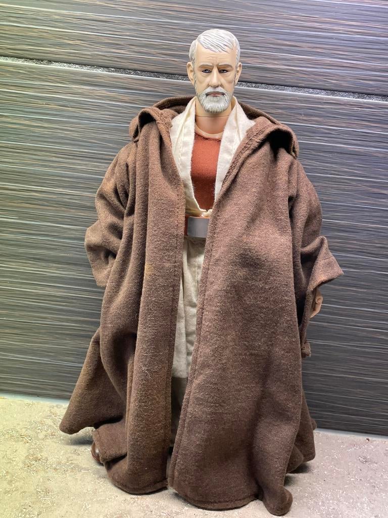Star Wars Episode IV Obi-Wan Kenobi Hasbro 12 inch, Ophalen of Verzenden, Zo goed als nieuw, Actiefiguurtje
