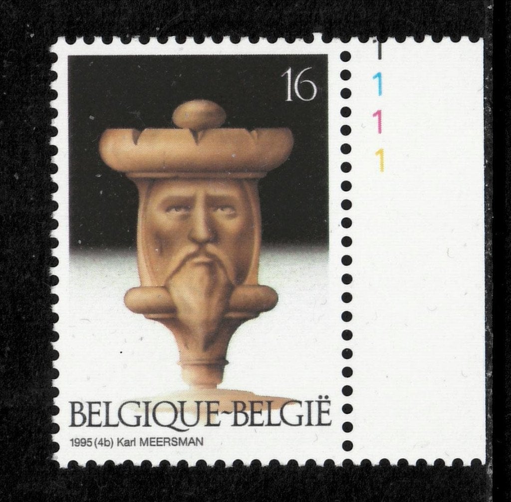 Jaar 1995 Yv 2593 Schaakspel., Postzegels en Munten, Ophalen of Verzenden, Postfris