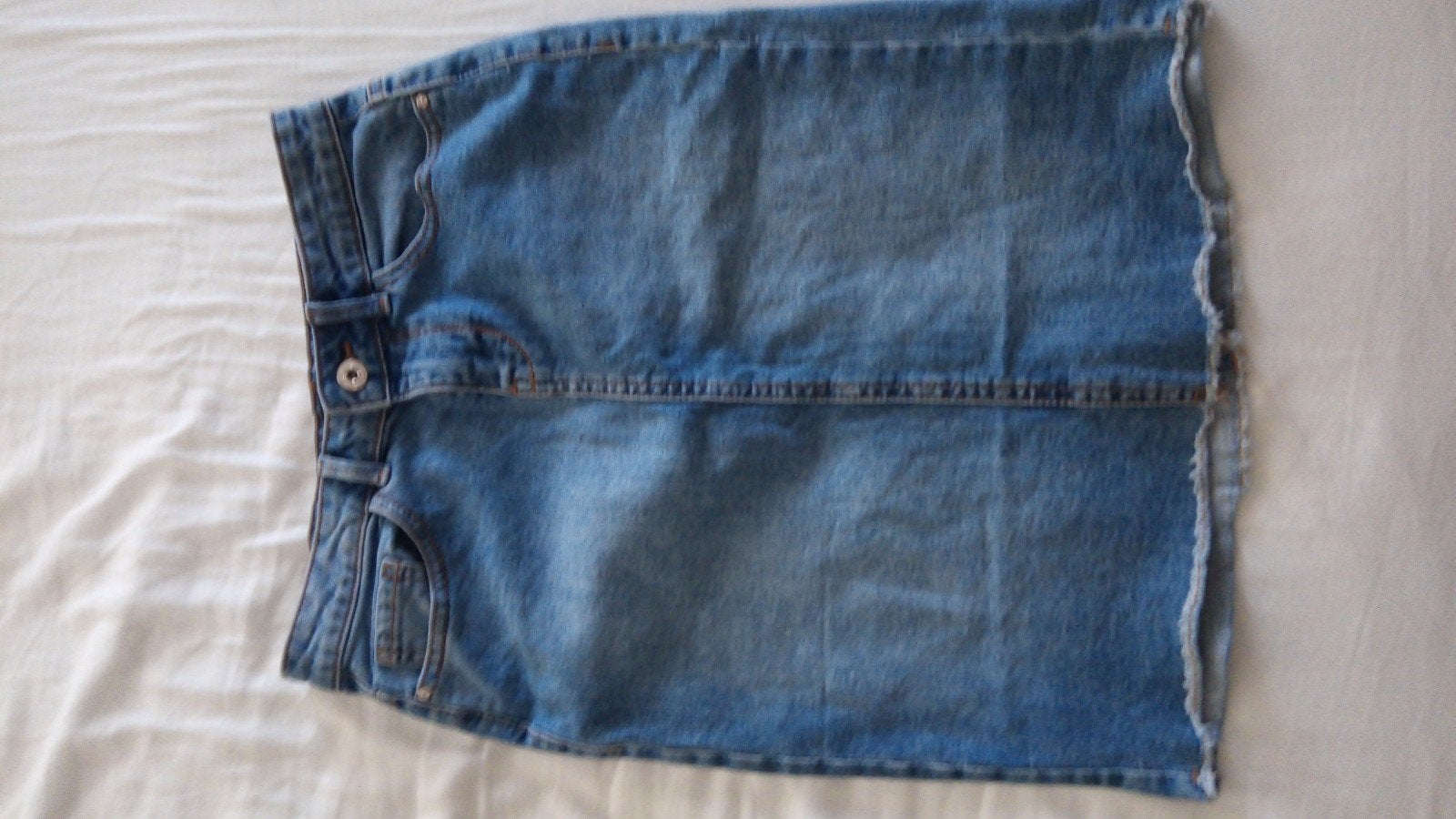 kort jeans rokje Only maat 34, Only, Blauw, Ophalen of Verzenden, Zo goed als nieuw