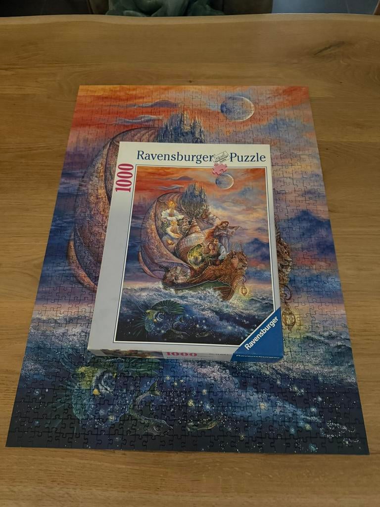 Ravensburger 1000 stukjes fantasy, Ophalen of Verzenden, 500 t/m 1500 stukjes, Zo goed als nieuw, Legpuzzel