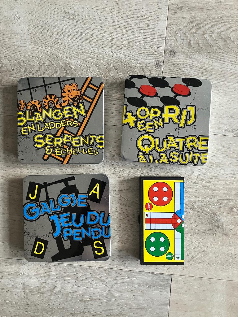 Diverse pocket compacte reisspelletjes, Ophalen of Verzenden, Zo goed als nieuw, Reisspel