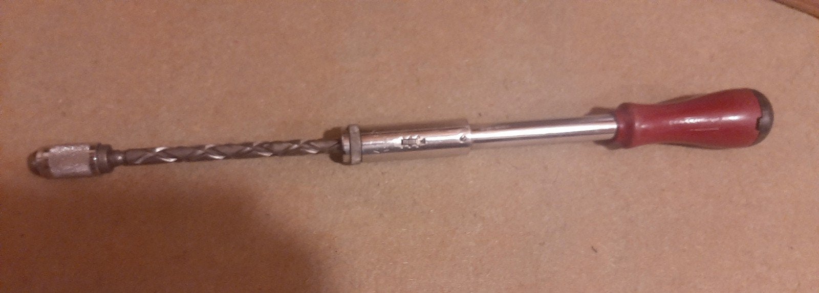 Vintage stanley pompschroevendraaier  met Rood Handvat, Ophalen of Verzenden, Gebruikt, Accuboormachine, Overige merken