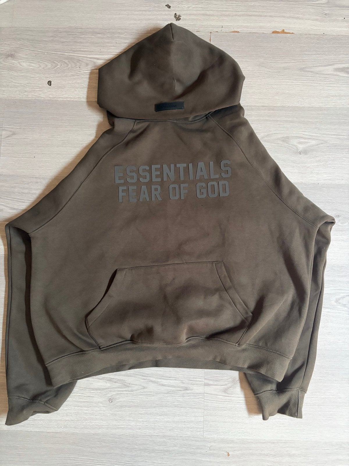 Essentials Fear of God Trainingspak Bruin Maat L, Ophalen, Zo goed als nieuw, Maat 52/54 (L), Bruin