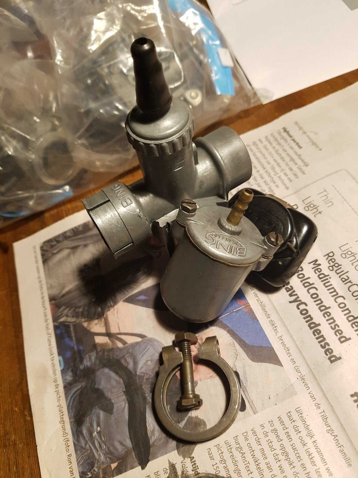 Bing 1/19/31 Sachs Hercules Starflite Batavus, Ophalen of Verzenden, Gebruikt, Carburateur, Overige merken