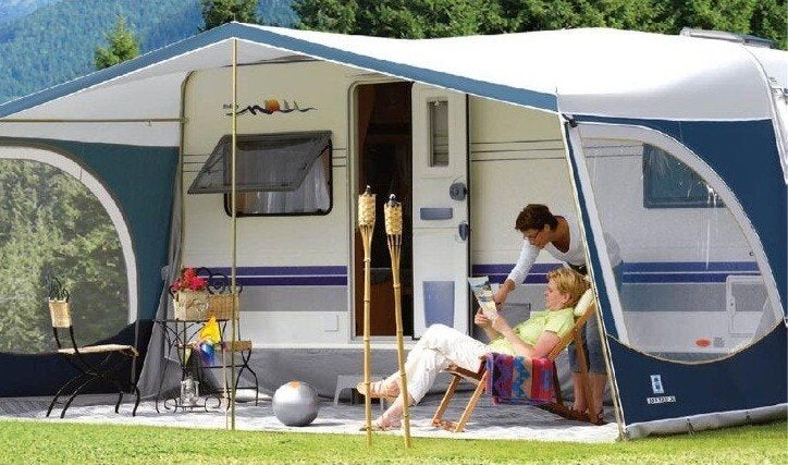 Walker Weekender 240 – Lichtgewicht luifel, Ophalen, Zo goed als nieuw