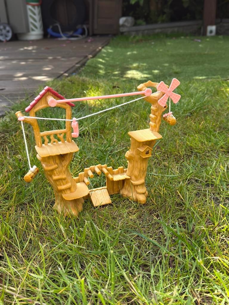 2 Sylvian families, Boomhuis en speeltuin., Ophalen of Verzenden, Zo goed als nieuw
