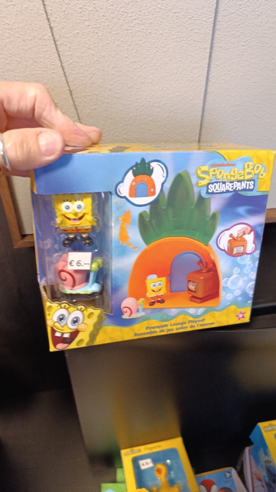 SpongeBob SquarePants Ananas Lounge Speelset, Ophalen of Verzenden, Nieuw, Jongen of Meisje