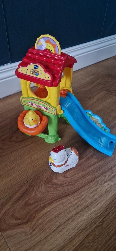 VTECH Zoef zoef kippenhok, Ophalen of Verzenden, Zo goed als nieuw, 2 tot 4 jaar