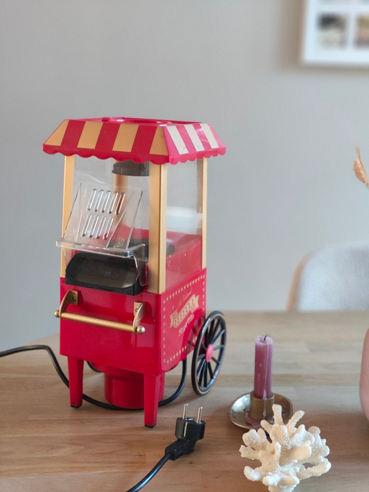 Popcornmachine - Old Fashioned Popcorn Movie Time, Ophalen of Verzenden, Zo goed als nieuw