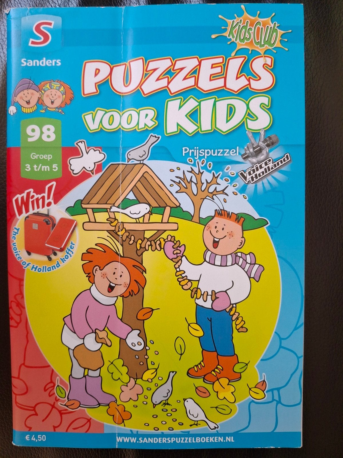 Sanders Puzzels voor Kids - Kids Doeboek, Boeken, Ophalen of Verzenden, Zo goed als nieuw, Sanders Puzzelboeken, Non-fictie