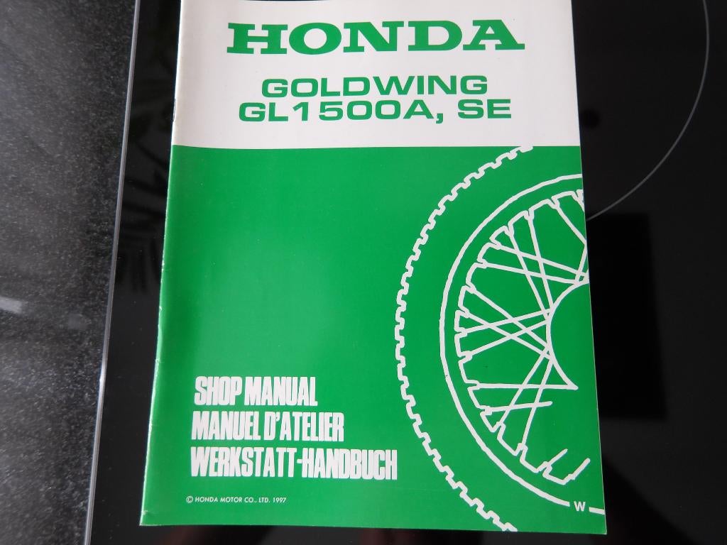 HONDA werkplaatshandboek addendum Goldwing GL1500A SE 1997, Motoren, Handleidingen en Instructieboekjes, Verzenden, Honda