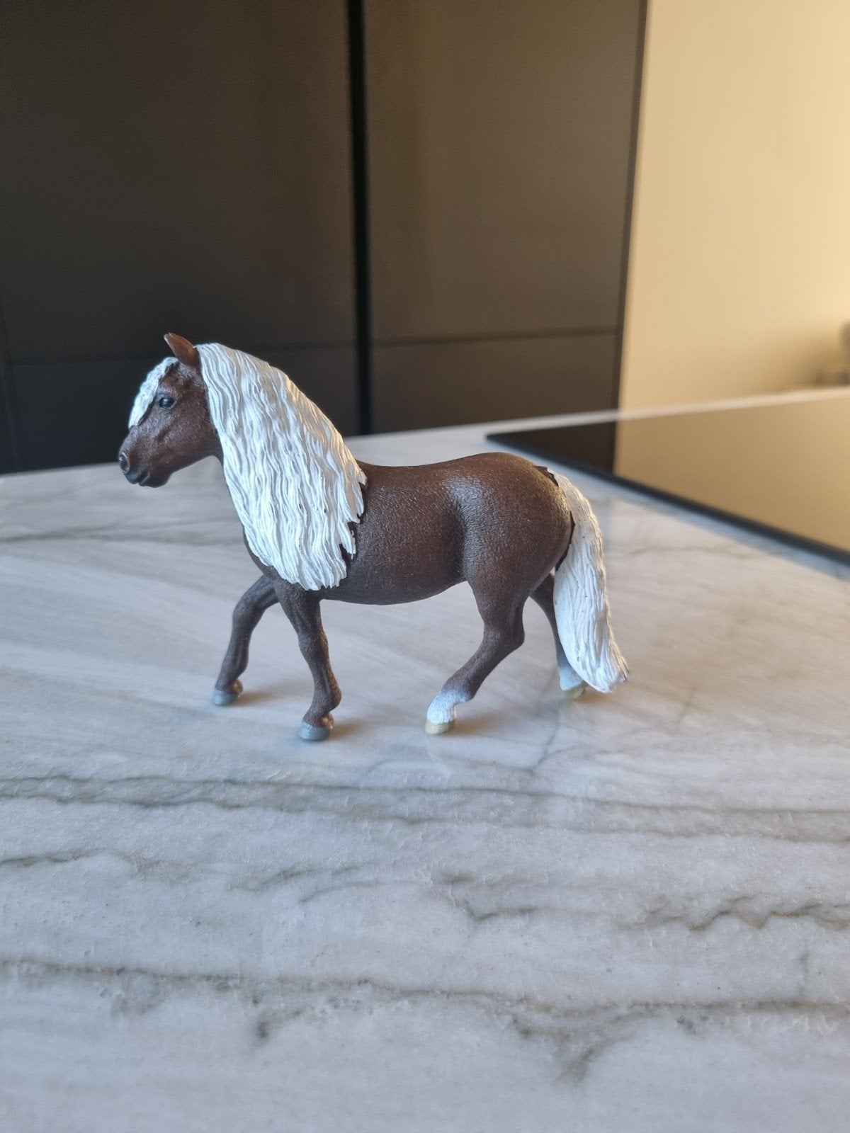 Schleich, 13898 Zwarte Woud merrie, Ophalen of Verzenden, Gebruikt, Paard, Beeldje of Figuurtje