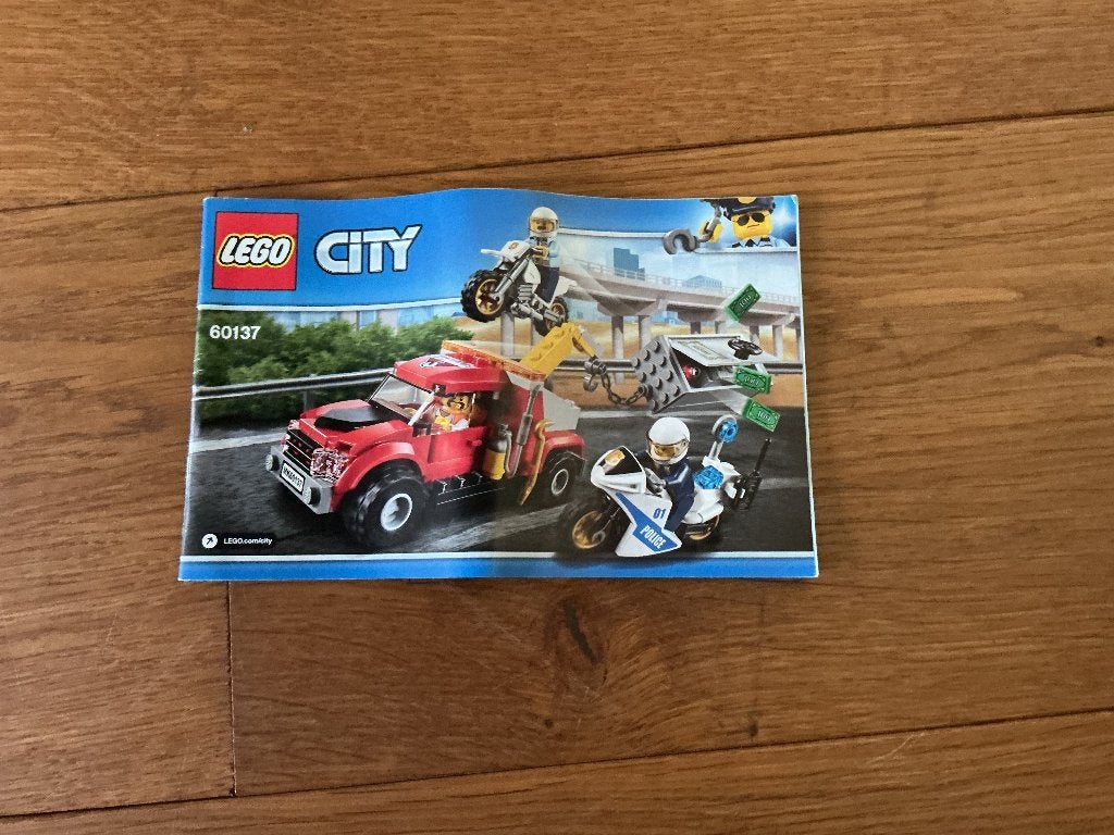 Lego Politie achtervolging, Ophalen, City, Lego, Overige typen