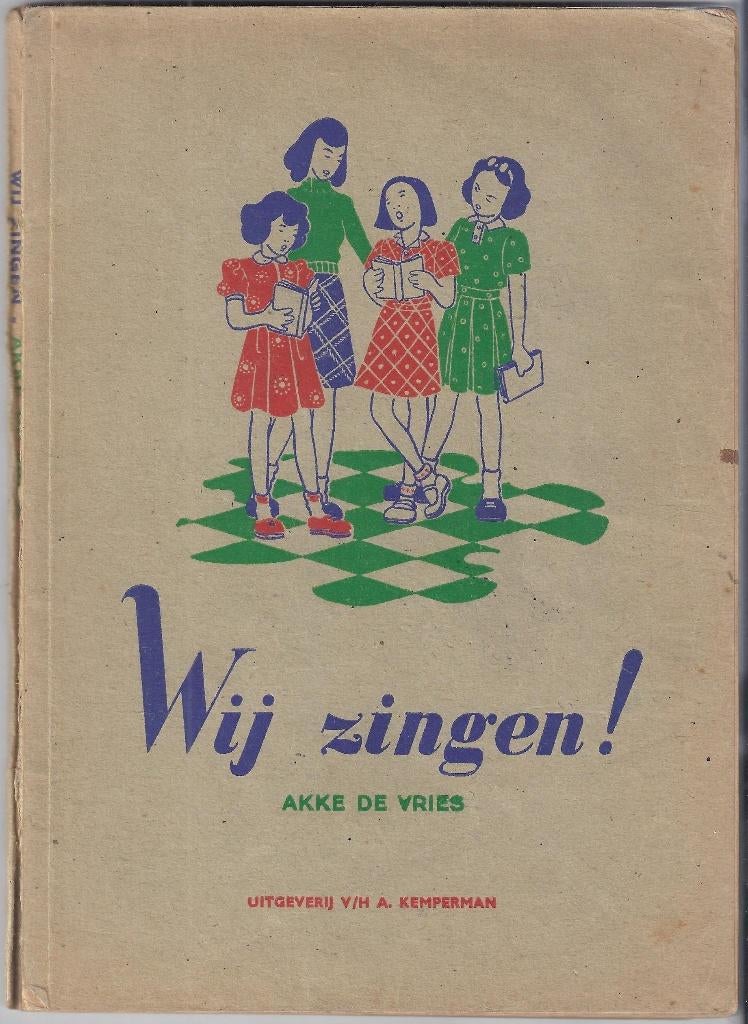 bladmuziek, Muziek en Instrumenten, Ophalen of Verzenden, Gebruikt, Artiest of Componist, Zang