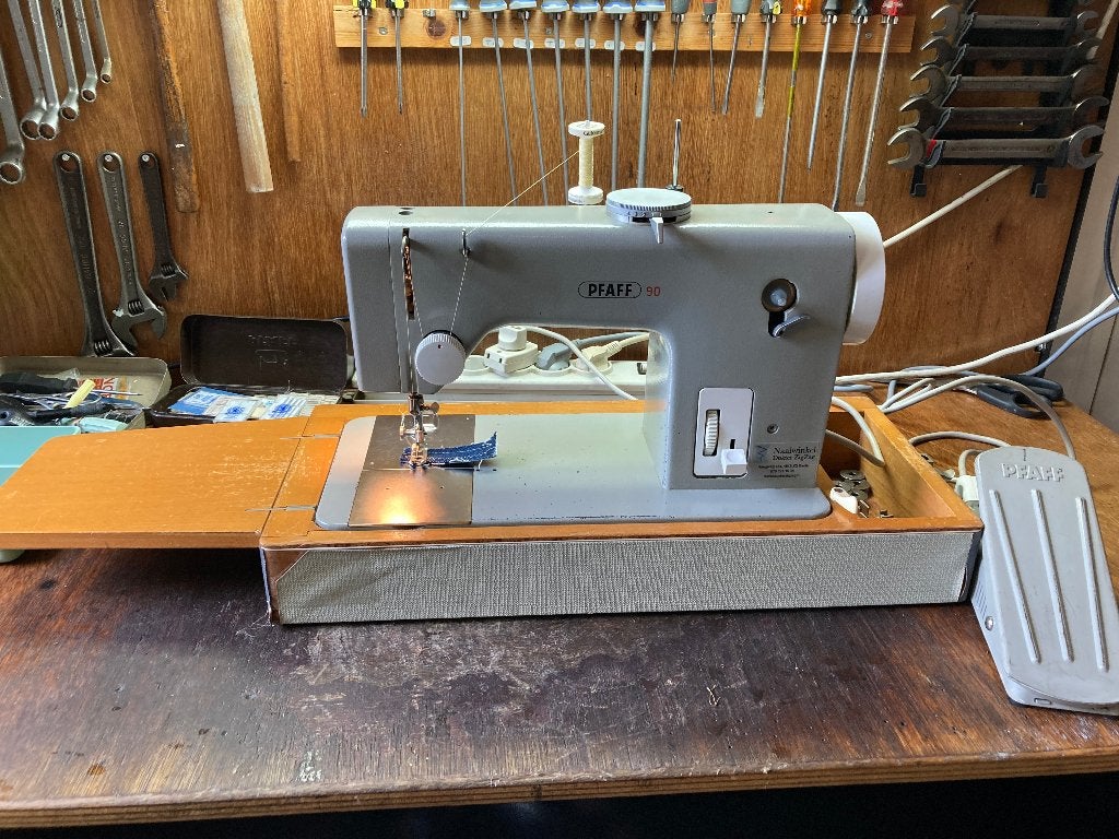 Pfaff 90 - Sterke naaimachine, Hobby en Vrije tijd, Naaimachines en Toebehoren, Gebruikt, Naaimachine, Pfaff, Ophalen