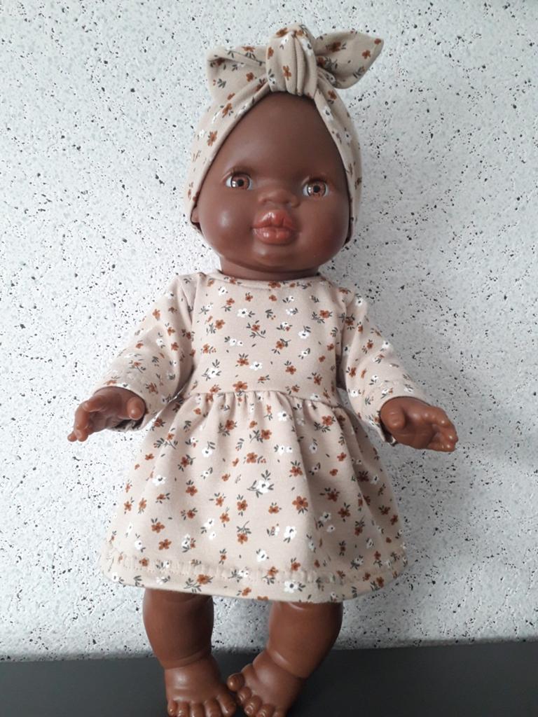Poppenkleertjes babypop 34 cm, Ophalen of Verzenden, Nieuw, Babypop