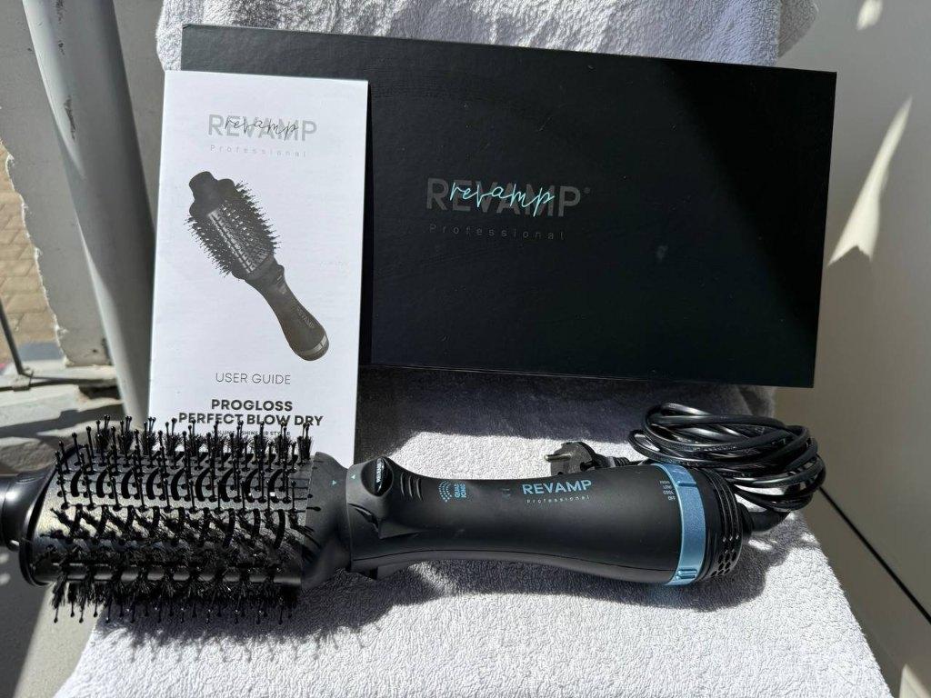 Revamp Progloss Perfect Blow Dry Föhnborstel, Ophalen of Verzenden, Zo goed als nieuw, Haarverzorging
