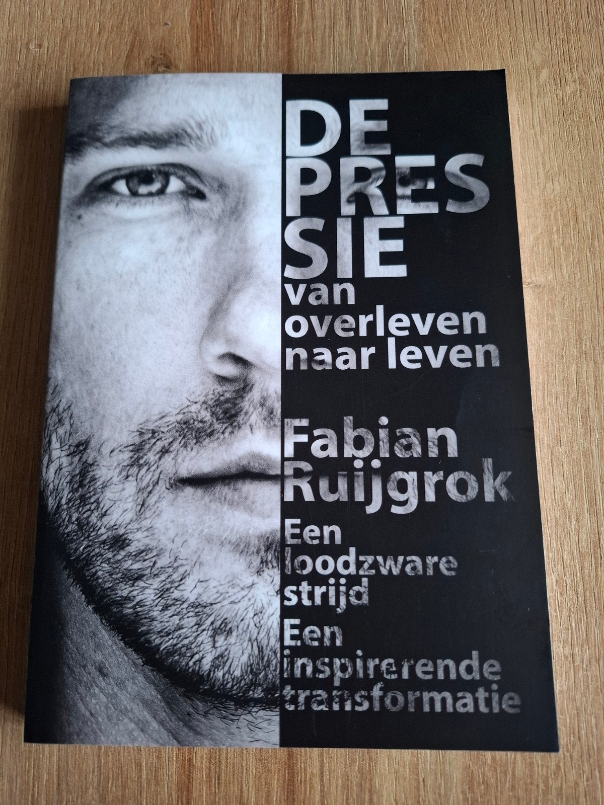 DEPRESSIE, van overleven naar leven - Fabian Ruijgrok, Ophalen of Verzenden, Zo goed als nieuw, Gezondheid en Conditie, Fabian Ruijgrok