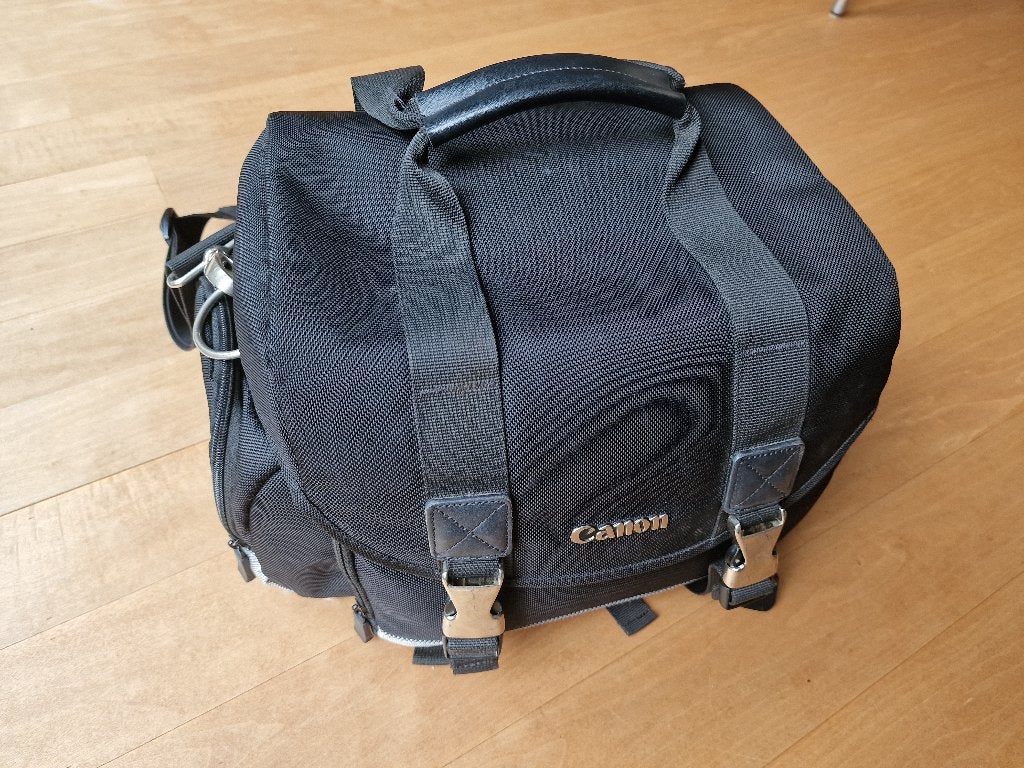 Canon Schoudertas voor Camera, Lenzen en Accessoires, Audio, Tv en Foto, Gebruikt, Canon, Ophalen of Verzenden, Zwart