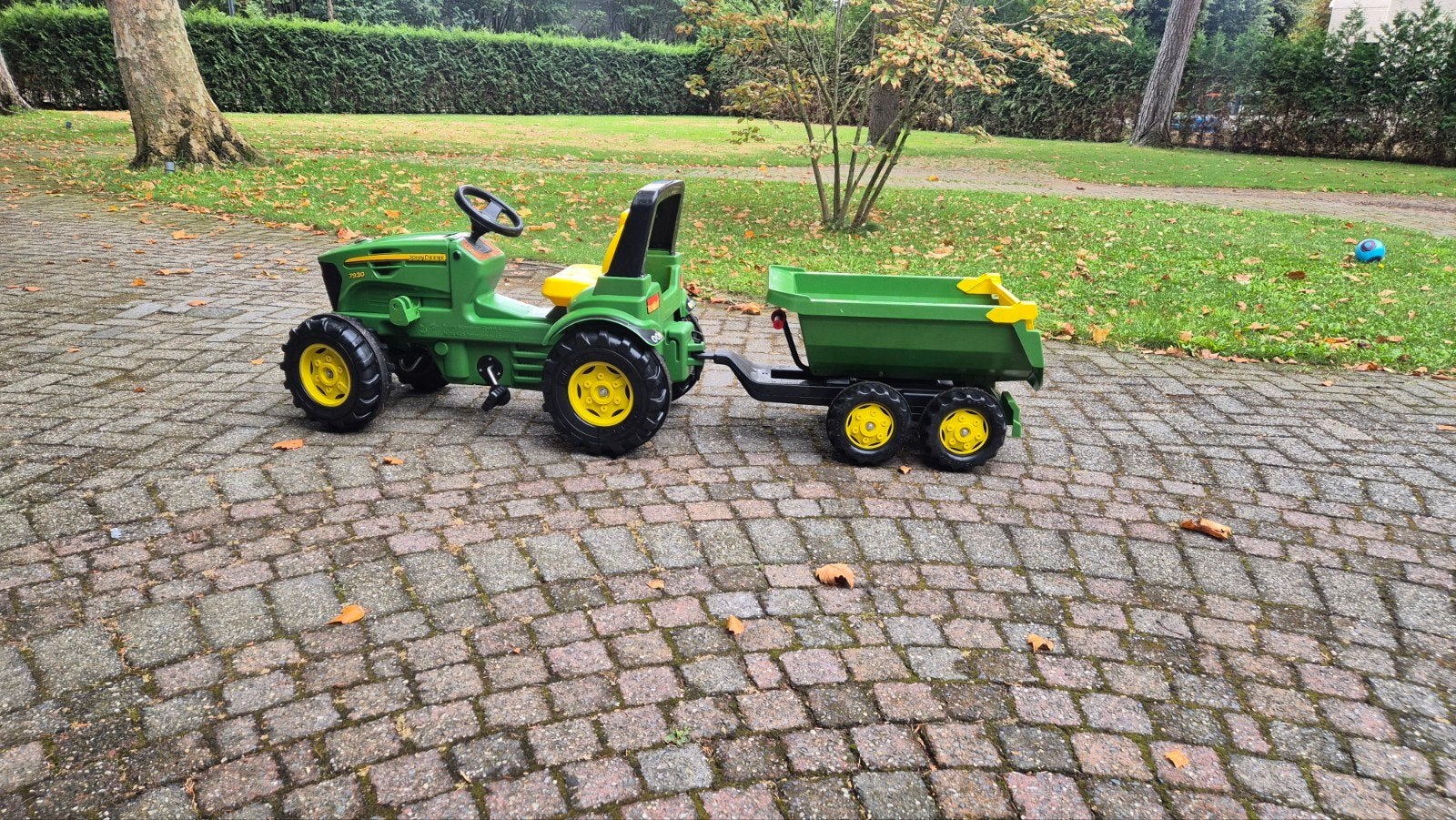 Rolly Toys John Deere traptractor met aanhanger en lader, Kinderen en Baby's, Speelgoed | Buiten | Voertuigen en Loopfietsen, Ophalen