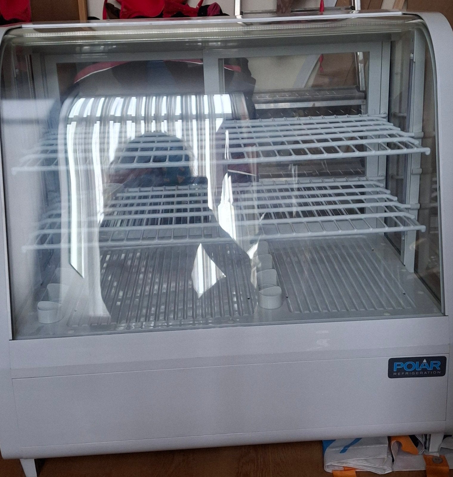 Koelvitrine tafelmodel 100 liter, wit. In perfecte staat., 100 tot 150 liter, Ophalen, Zo goed als nieuw, Zonder vriesvak