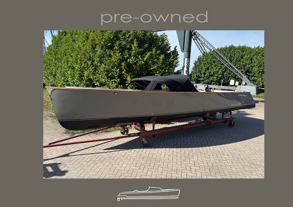 Cooper800 - 2021 - Cooper 800 - 110pk, Tender, Binnenboordmotor, Diesel, Ophalen of Verzenden