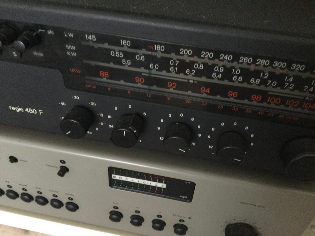 Braun tuner plu streo versterker, Ophalen, Gebruikt