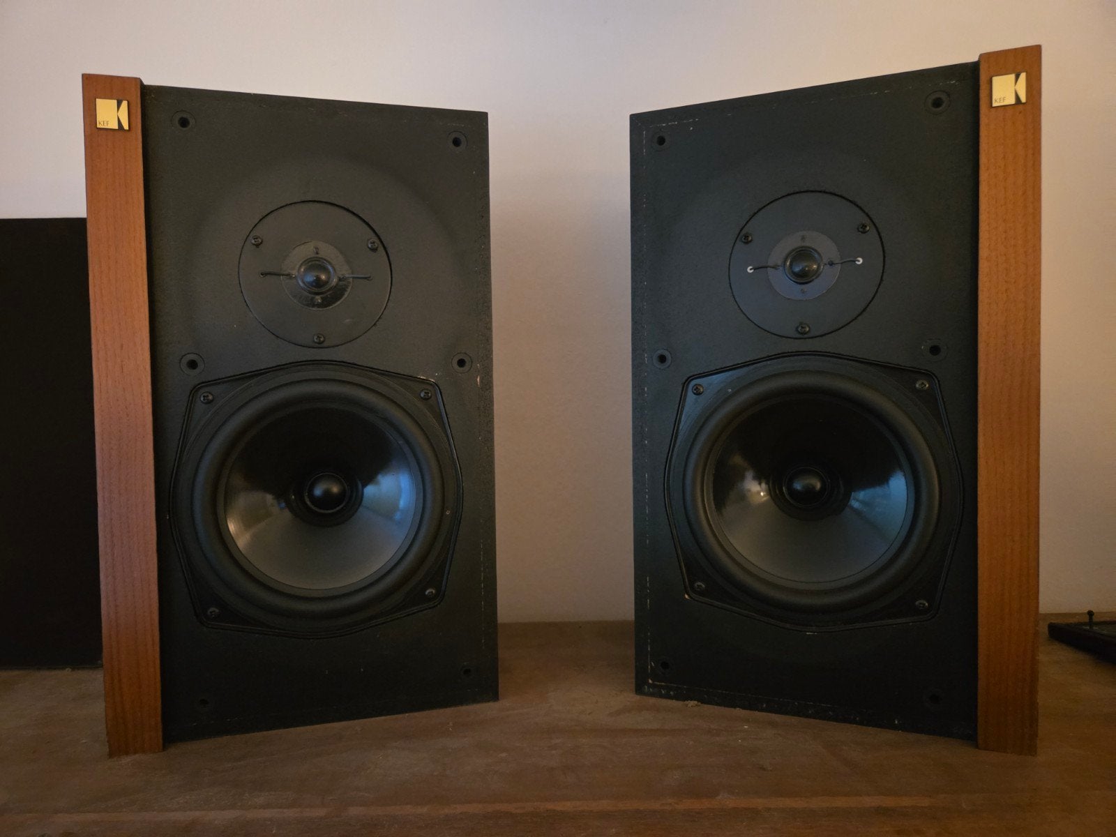 KEF Corelli SP 1051 vintage speakerpaar (met gebreken), Audio, Tv en Foto, Speakerset, Niet werkend, Minder dan 60 watt, Ophalen