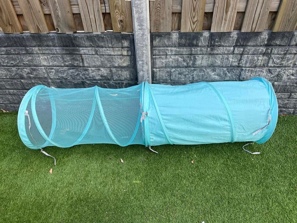 Leuke blauwe kruiptunnel voor kinderen, Ophalen of Verzenden, Gebruikt