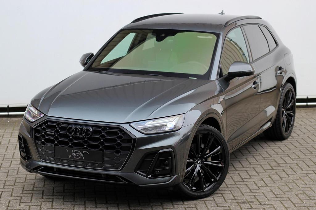 Audi Q5 50 TFSI e quattro S edition|Luchtvering|Massage|22, Automaat, 2005 kg, Gebruikt, Zwart
