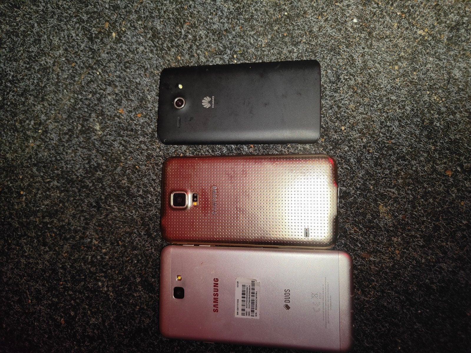 Partij van 3 smartphones: Samsung en Huawei, Ophalen of Verzenden, 6 megapixel of meer