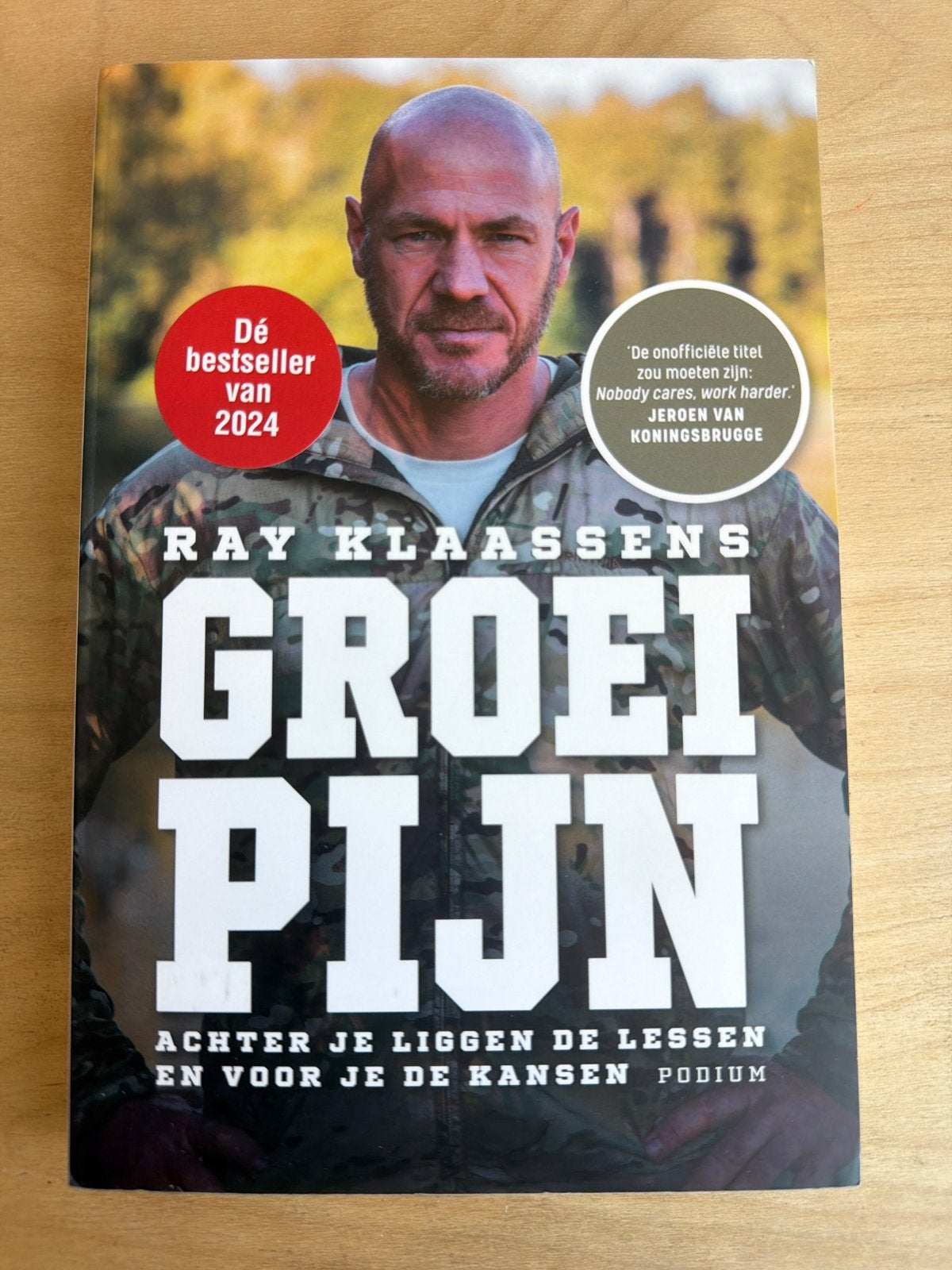 Groeipijn - Ray Klaassens (Dé bestseller van 2024), Ophalen of Verzenden, Zo goed als nieuw
