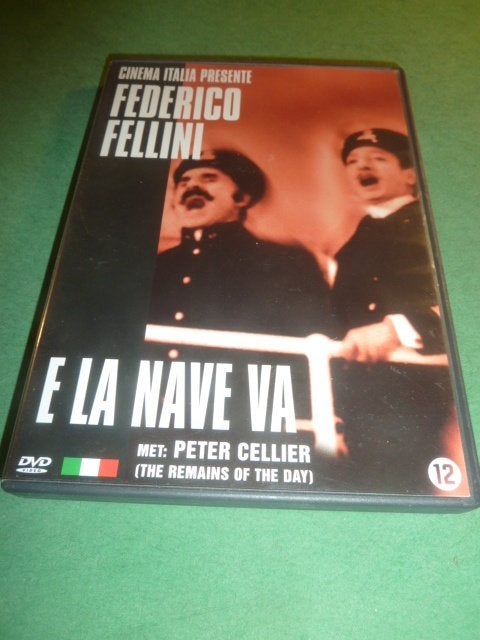 E la nave va Federico Fellini dvd, Alle leeftijden, Verzenden, Zo goed als nieuw, Italië