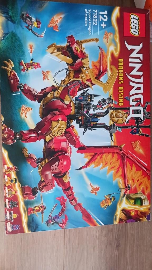 Lego Ninjago source dragon of motion, Lego, Ophalen of Verzenden, Zo goed als nieuw, Compleet