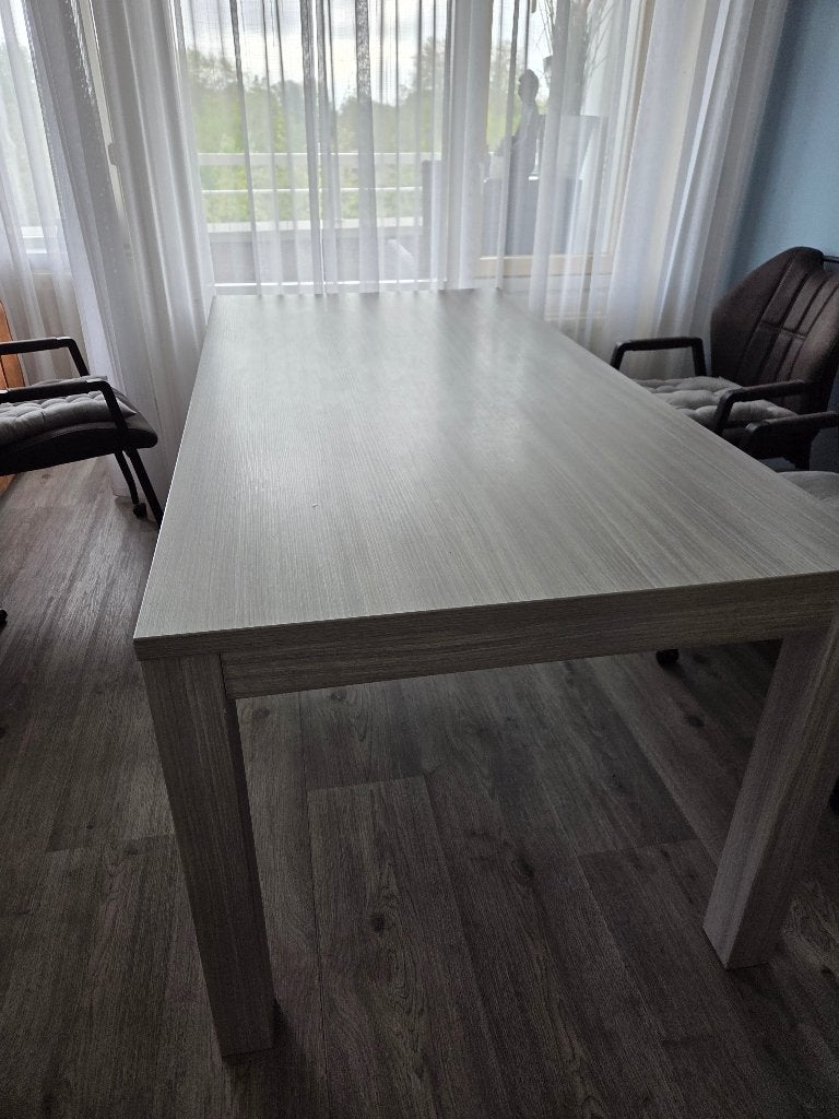 eetkamertafel, Ophalen, Gebruikt, Eikenhout, 50 tot 100 cm