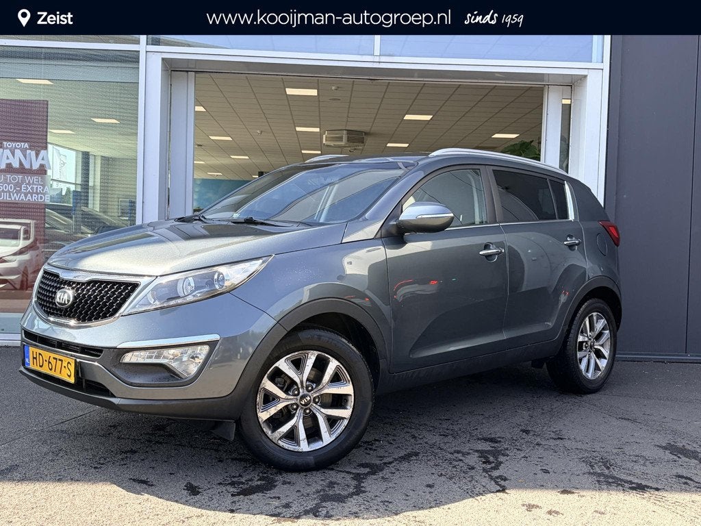 Kia Sportage 2.0 X Line 4WD | Bluetooth | Achteruitrijcamera, Auto's, Automaat, Gebruikt, 4 cilinders, Leder