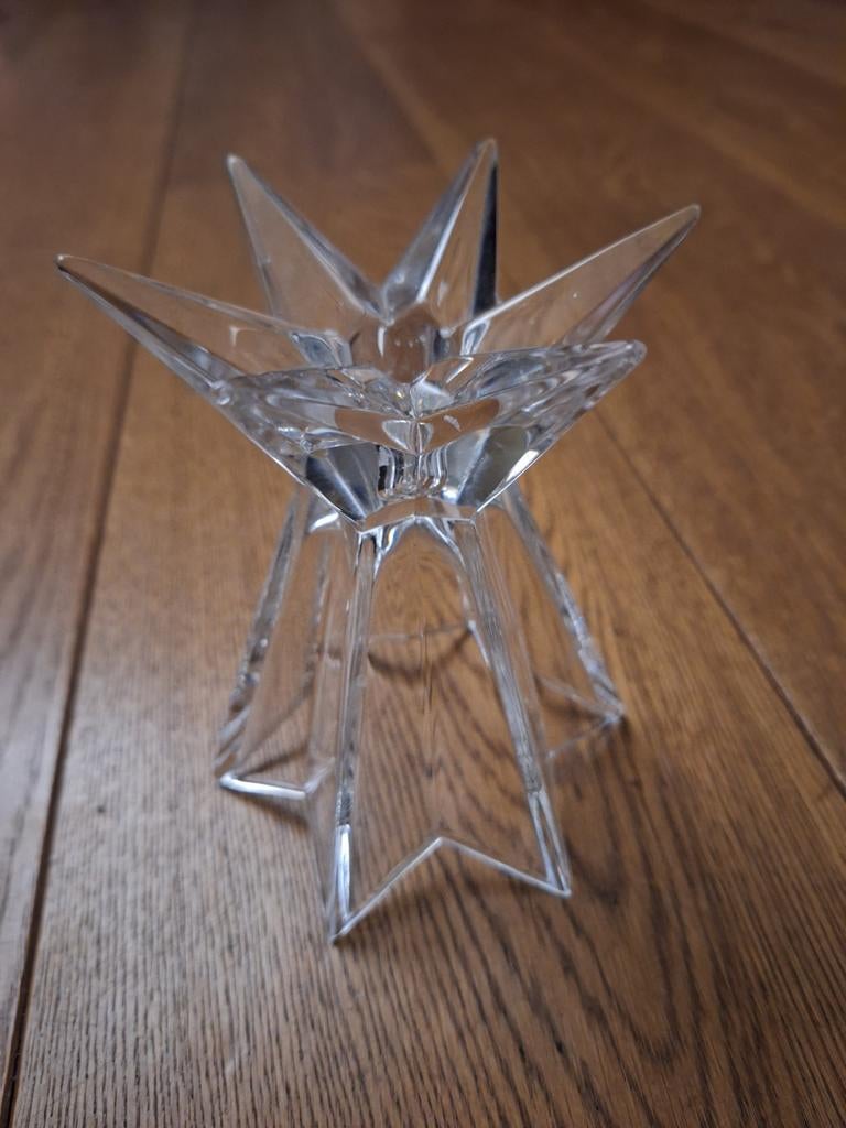 Nachtmann kristal kandelaar "Galaxy" Jaren 70, Ophalen of Verzenden, Kristal