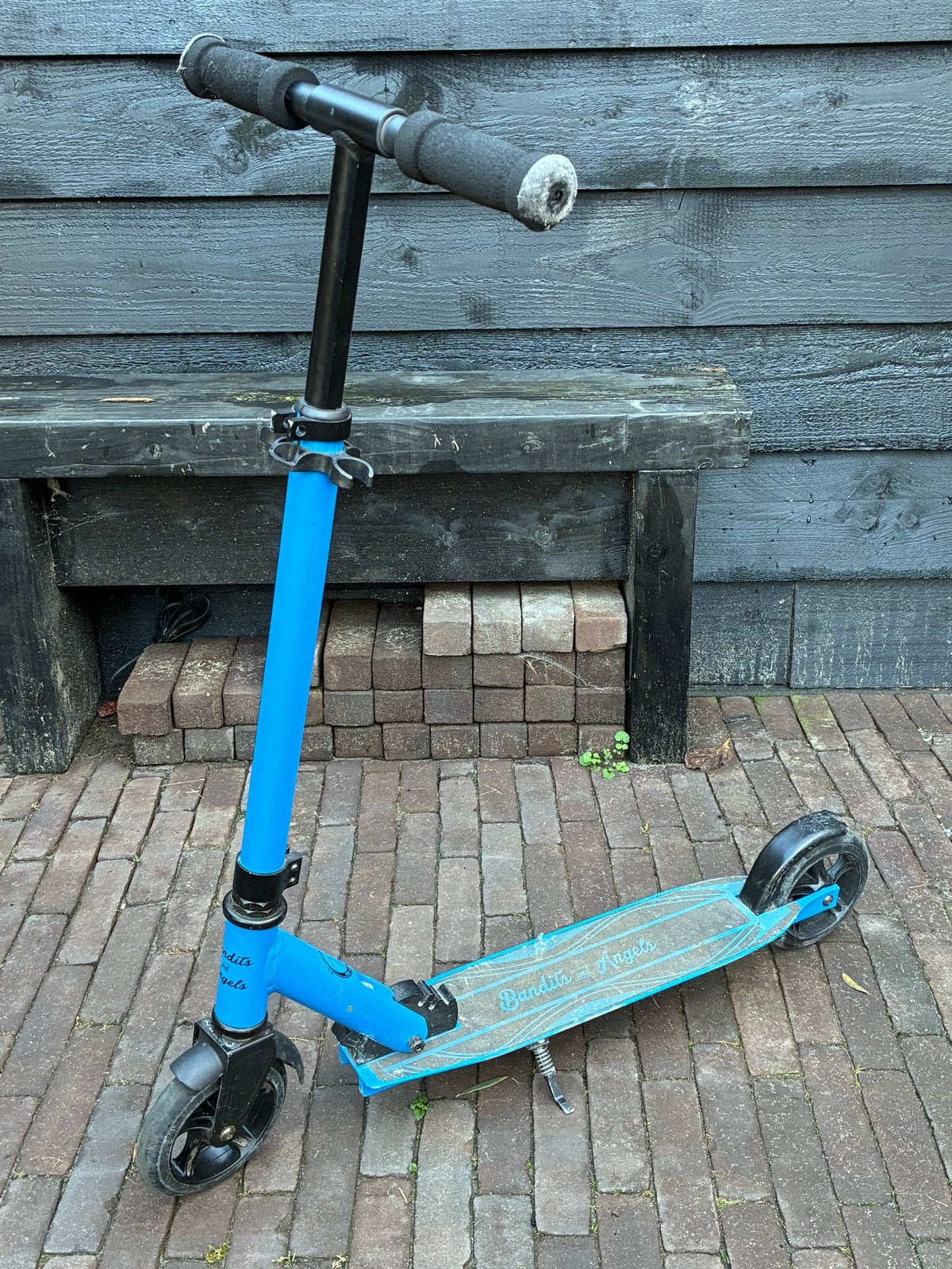 Bandits and Angels step - Blauw, Fietsen en Brommers, Ophalen of Verzenden, Gebruikt, Gewone step
