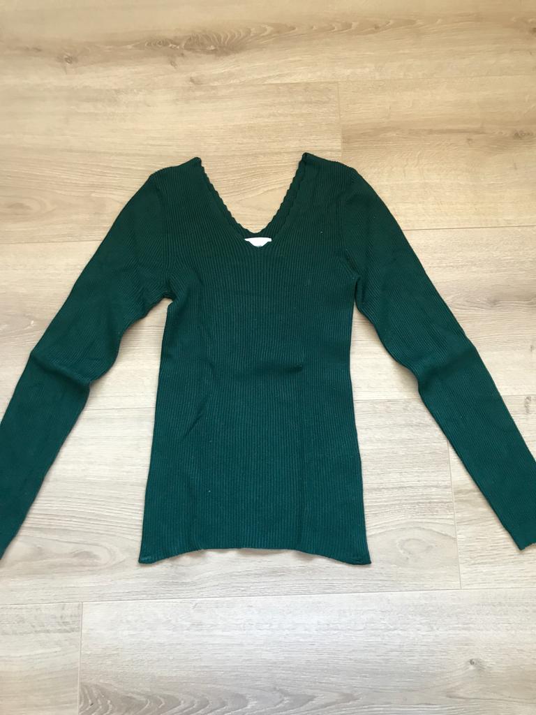 Groene top, Ophalen, Nümph, Zo goed als nieuw, Lange mouw