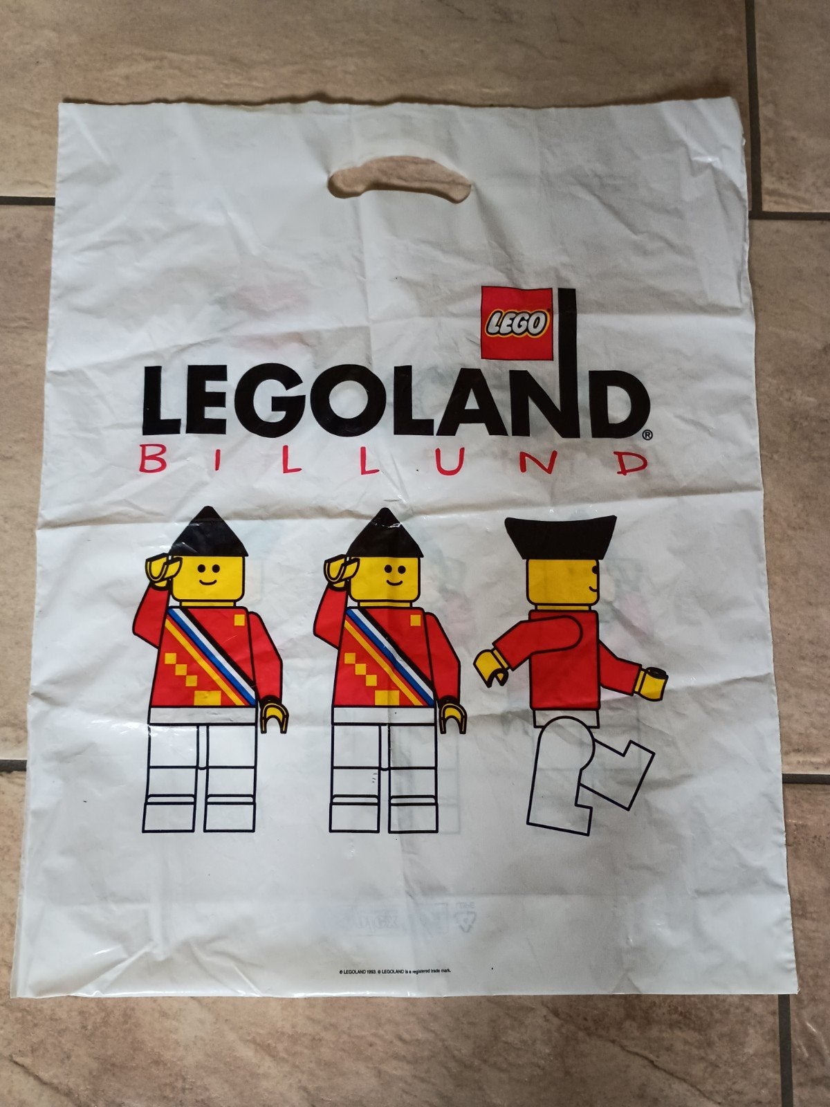 Vintage Legoland Billund tas uit de jaren '90, Ophalen of Verzenden