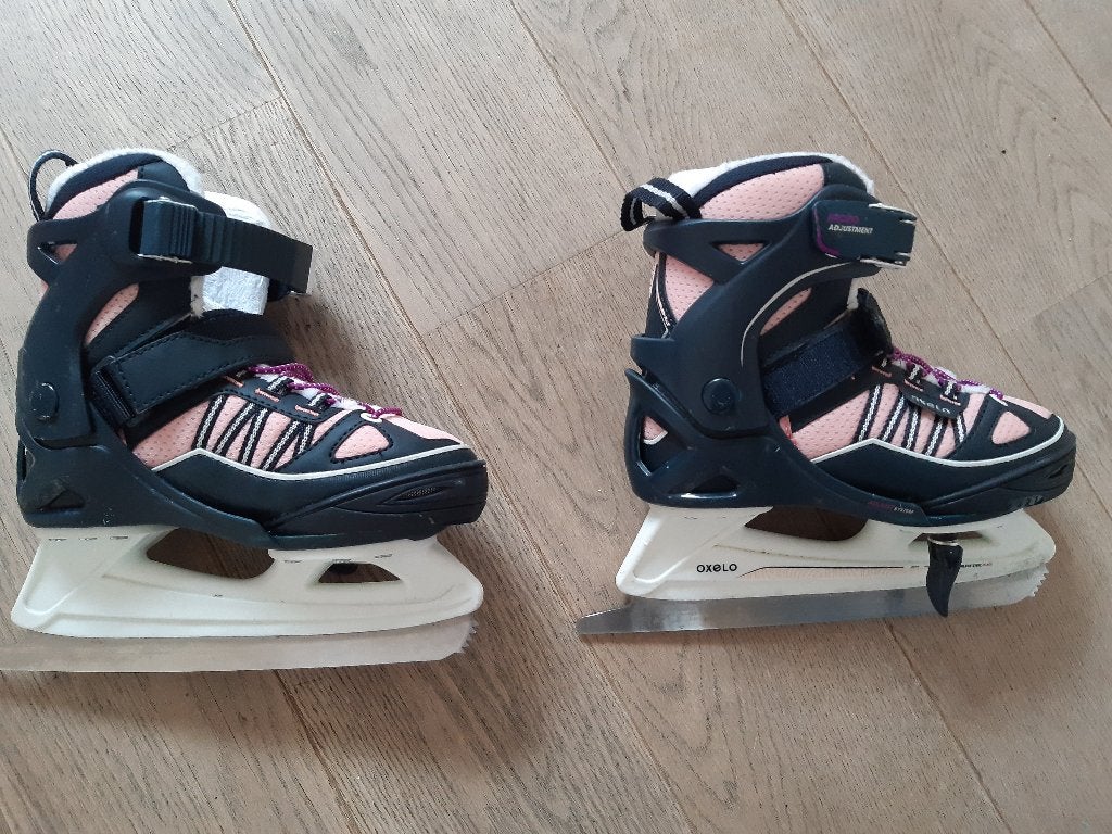 Mooie Oxelo kinderschaatsen, Zo goed als nieuw, IJshockeyschaatsen, Ophalen, Overige merken
