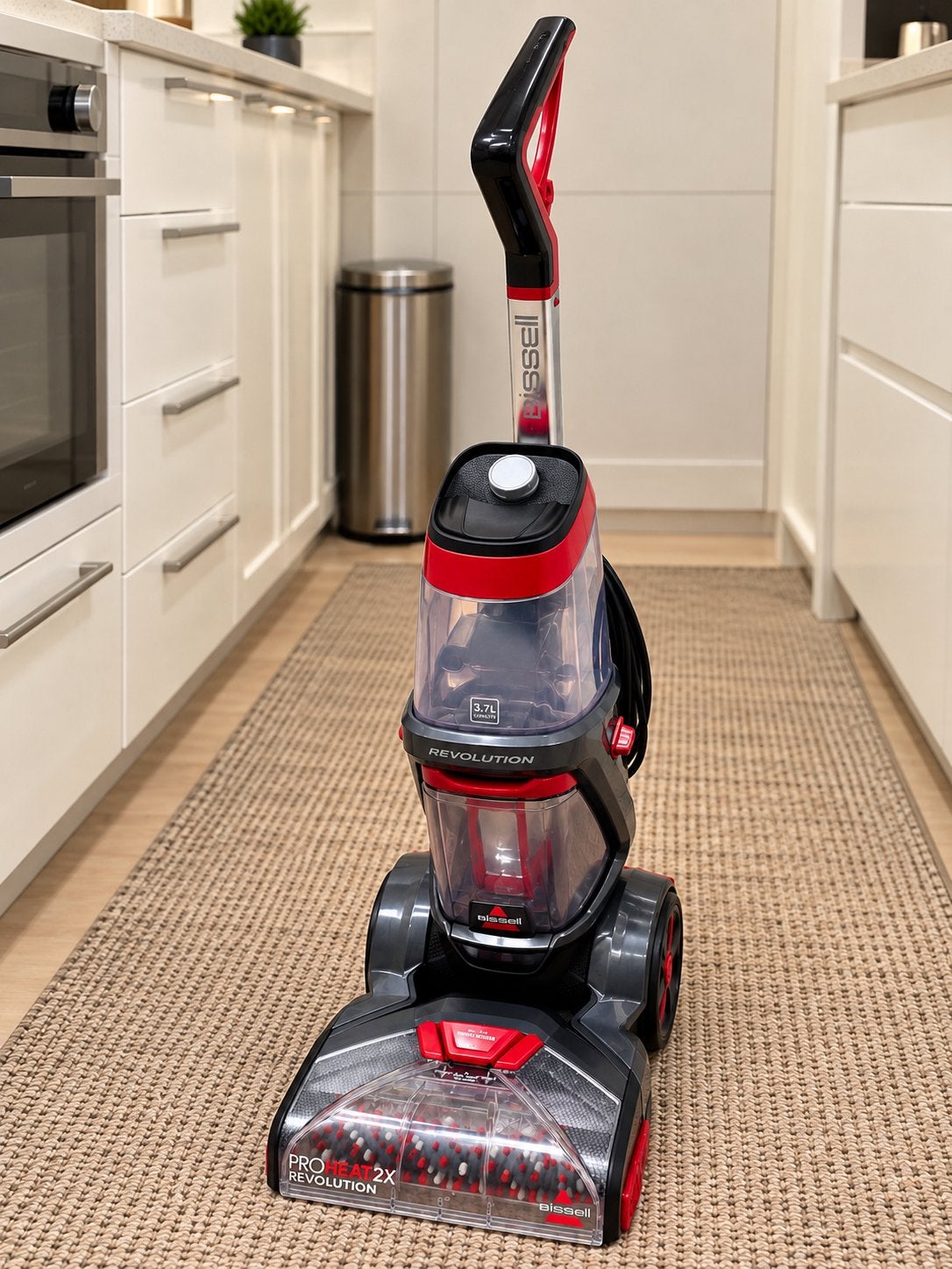 Bissell ProHeat 2X Revolution 3,7L – Slechts 3x Gebruikt!, Witgoed en Apparatuur, Ophalen, Zo goed als nieuw, Vloerreiniger, Minder dan 1200 watt