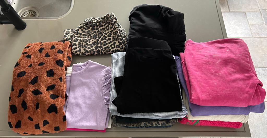 Kledingpakket Meisje Maat 134/140 (Shoeby, H&M, WE, Zeeman), Ophalen, Gebruikt, Meisje, Setje