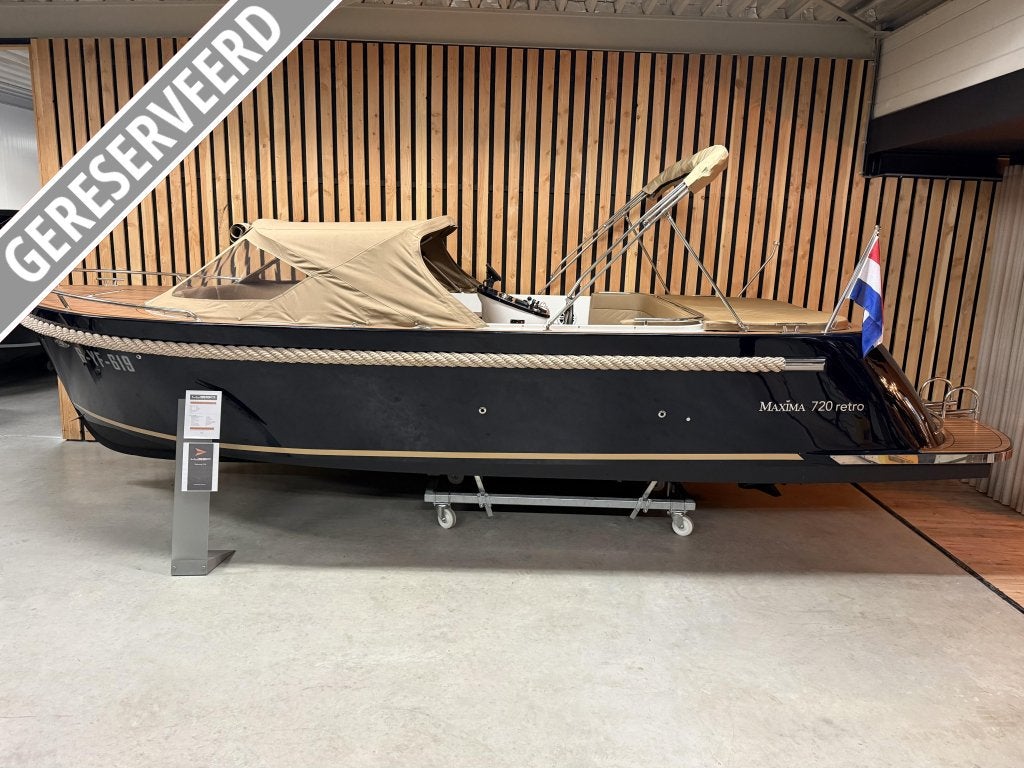 MAXIMA 720 RETRO '90PK SUZUKI' BOEGSCH KOELKST KEUKEN AUDIO!, 3 m, Tender, Rondzit, 0 cm