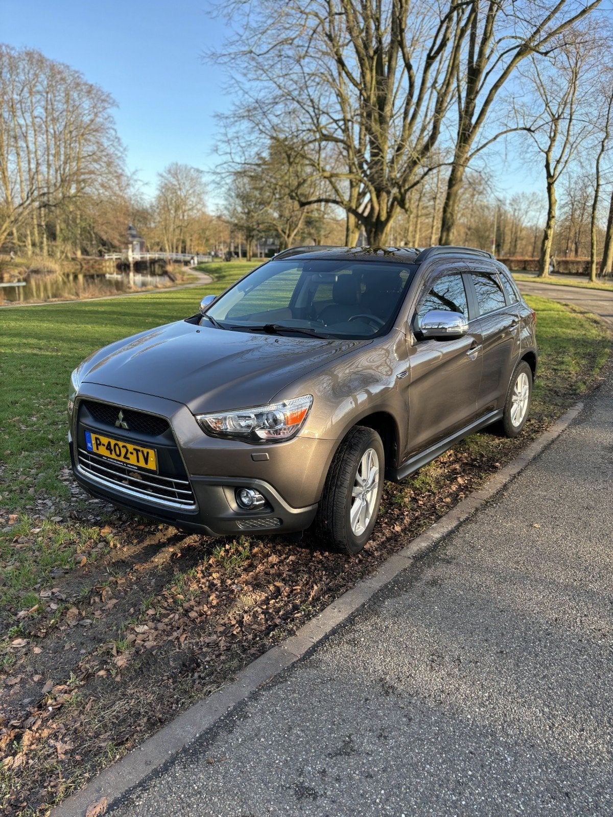 Mitsubishi ASX 1.6 86KW 2012 Bruin, Auto's, Voorwielaandrijving, 4 cilinders, Bruin, 1590 cc
