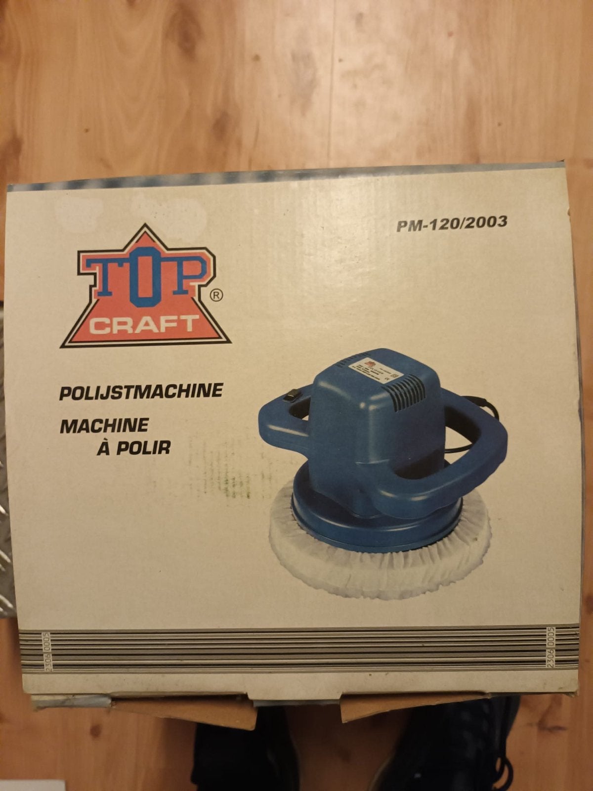 Top Craft Polijstmachine PM-120/2003 - Zo goed als nieuw, Ophalen, Zo goed als nieuw, Minder dan 600 watt, Overige typen