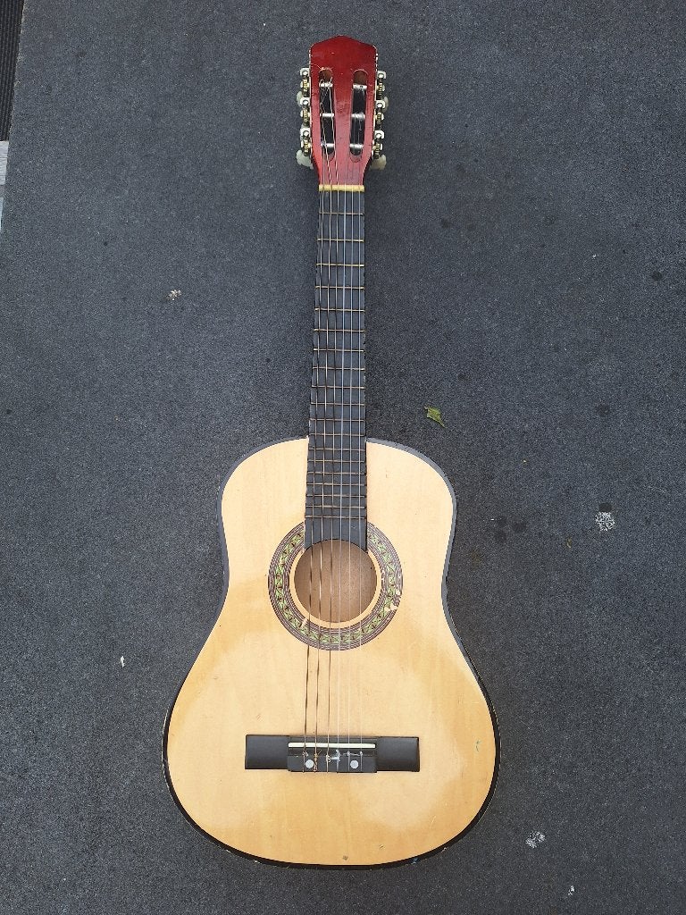 Kindergitaar, Ophalen, Gebruikt, Klassieke of Spaanse gitaar